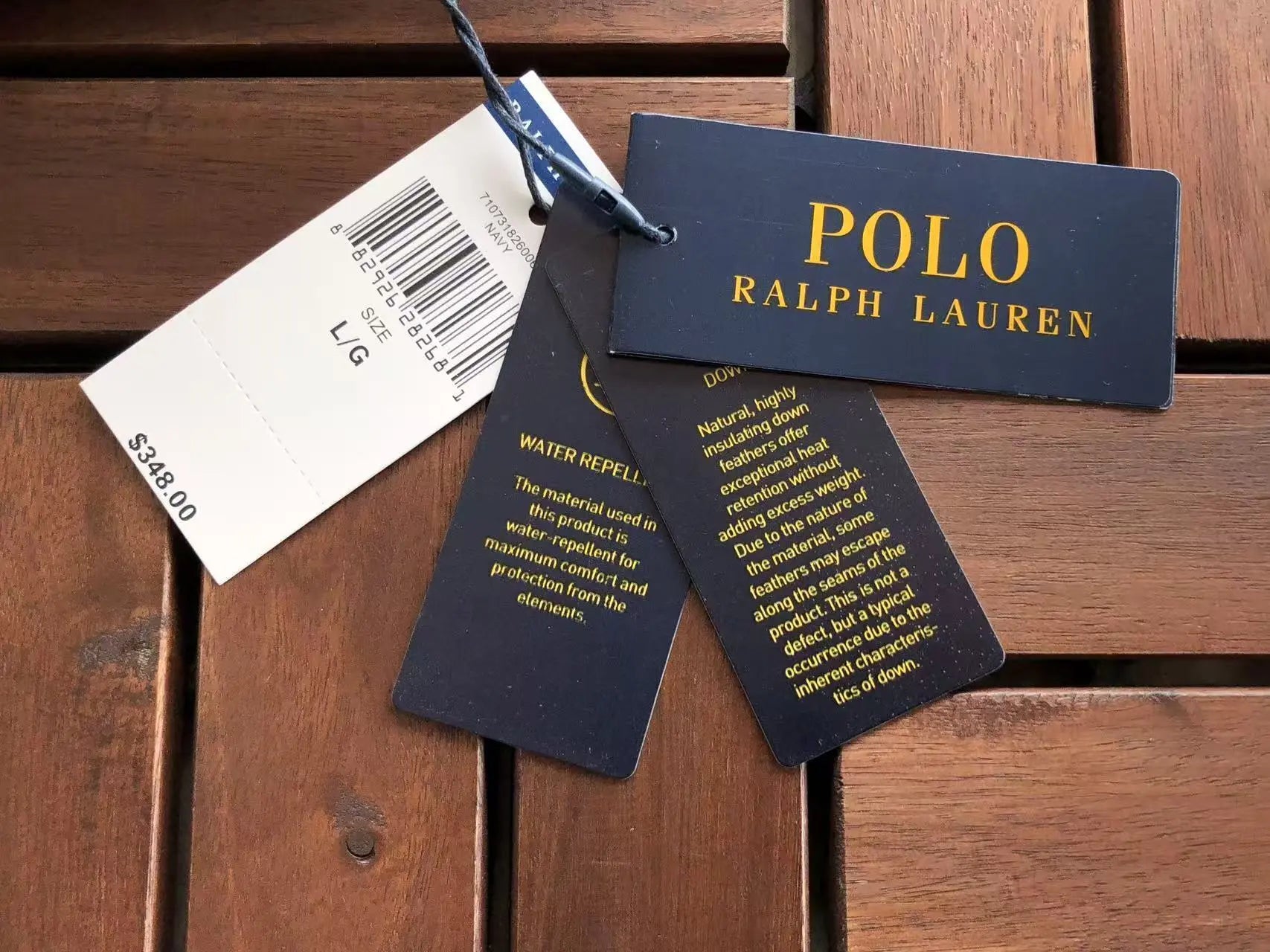 Polo Ralph Lauren Navy/Black Gorham Down Puffer Jackets SECOND SOURCE