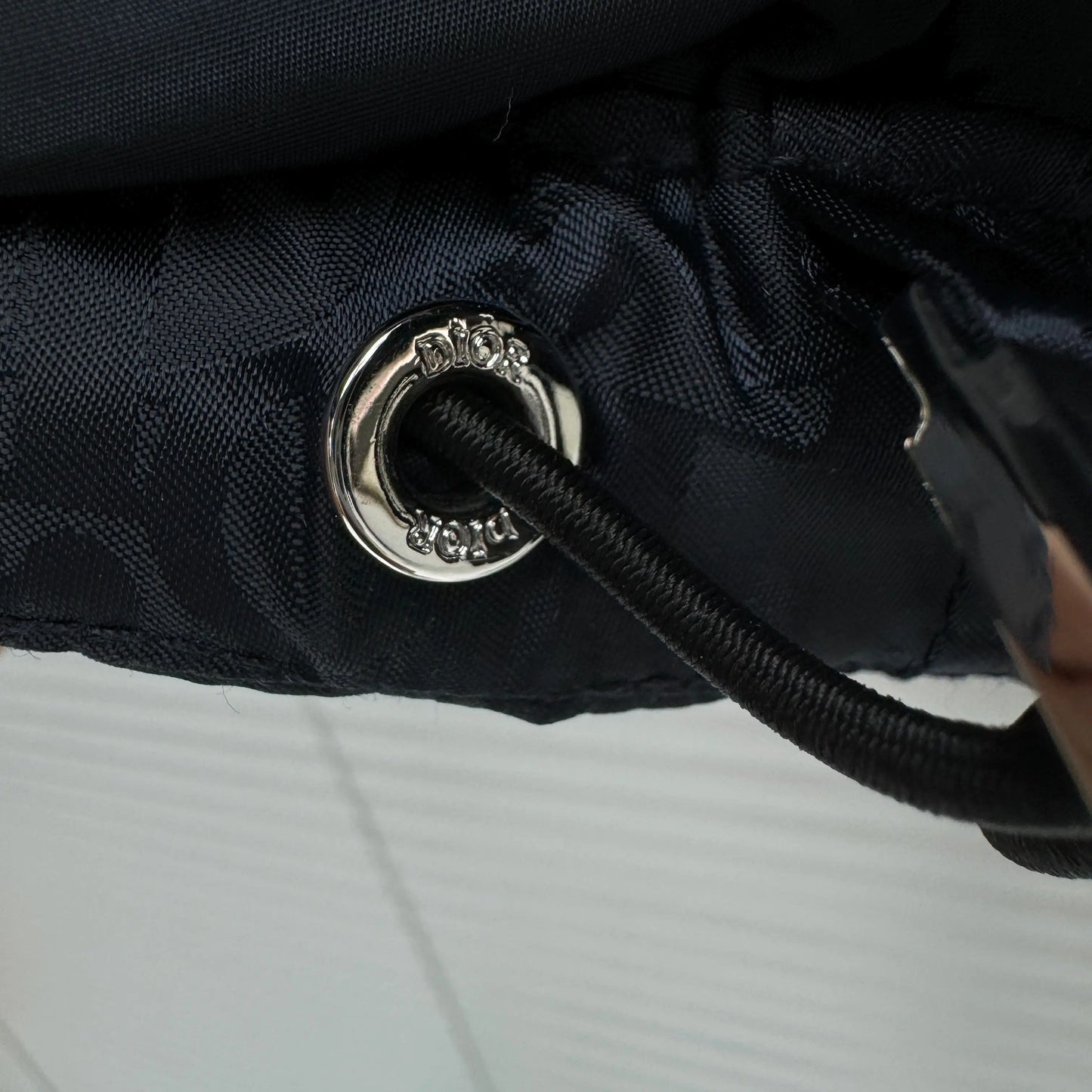 Dior Oblique Monogram Puffer In Navy SECOND SOURCE