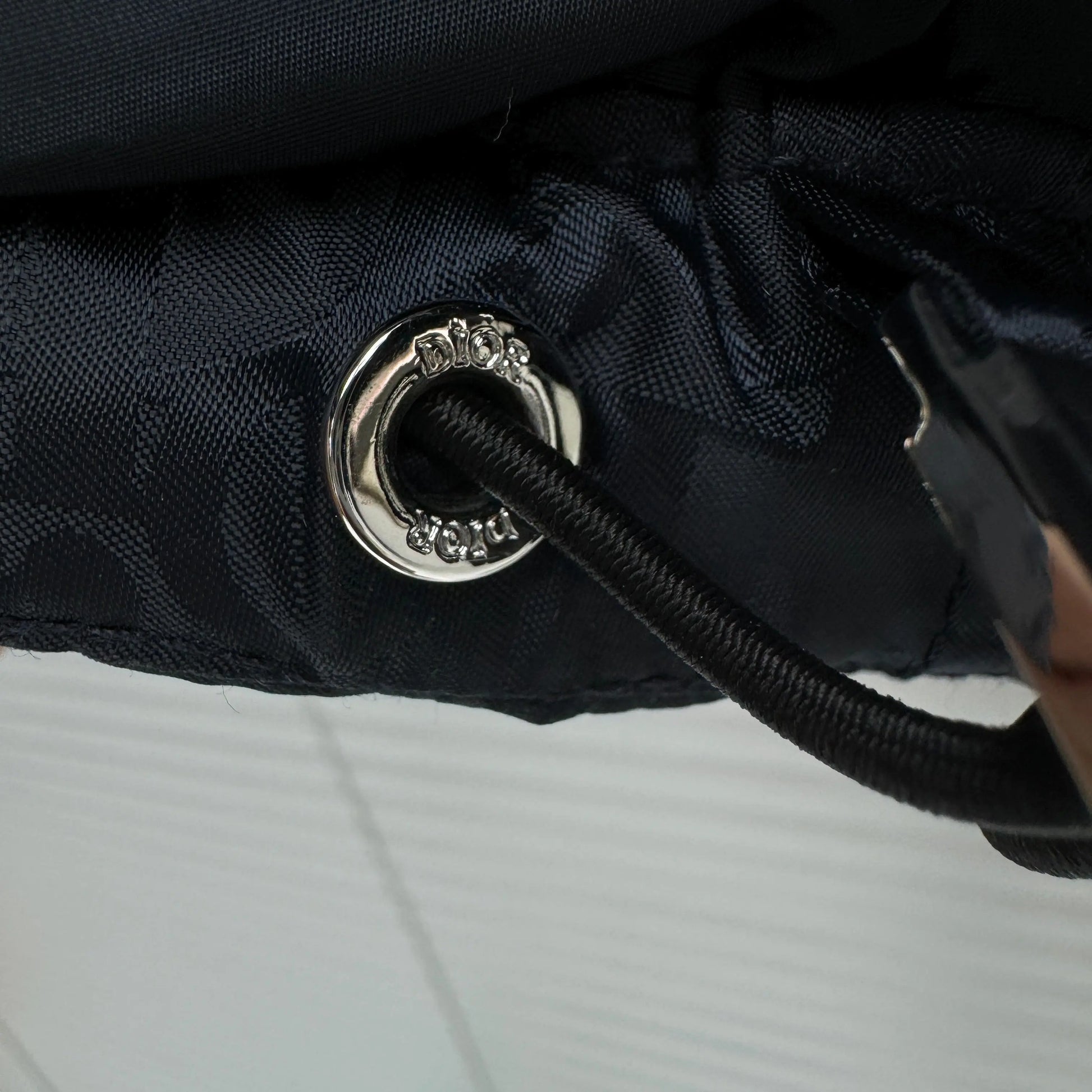 Dior Oblique Monogram Puffer In Navy SECOND SOURCE