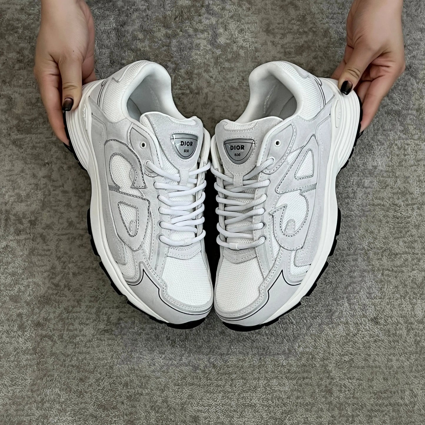 Dior B30 Countdown Sneaker in Suede SECOND SOURCE