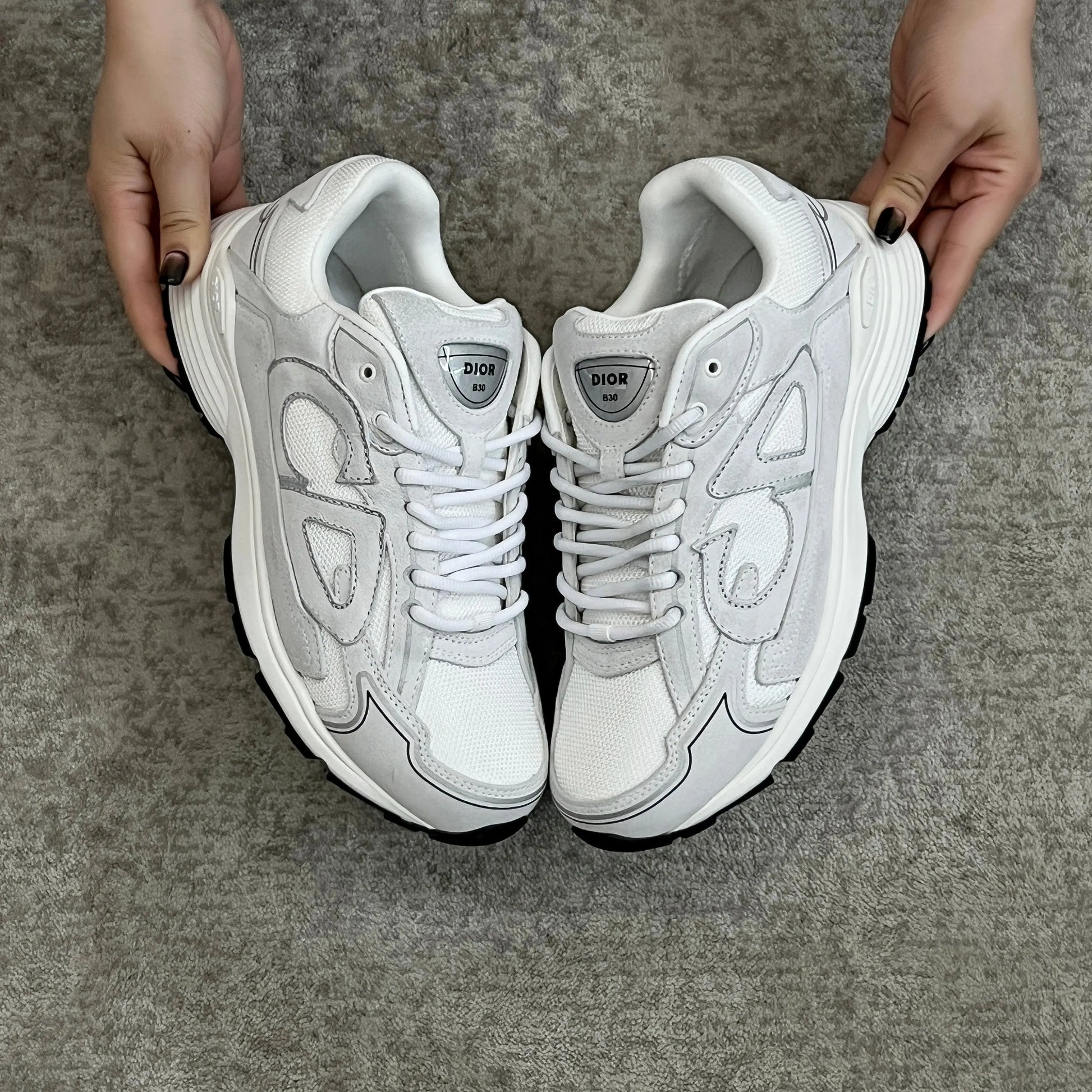 Dior B30 Countdown Sneaker in Suede SECOND SOURCE