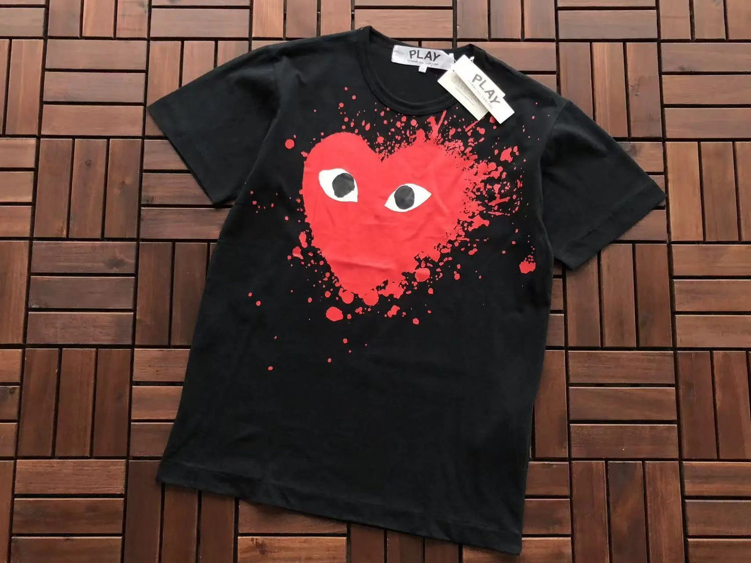CDG Heart Tee - SECOND SOURCE