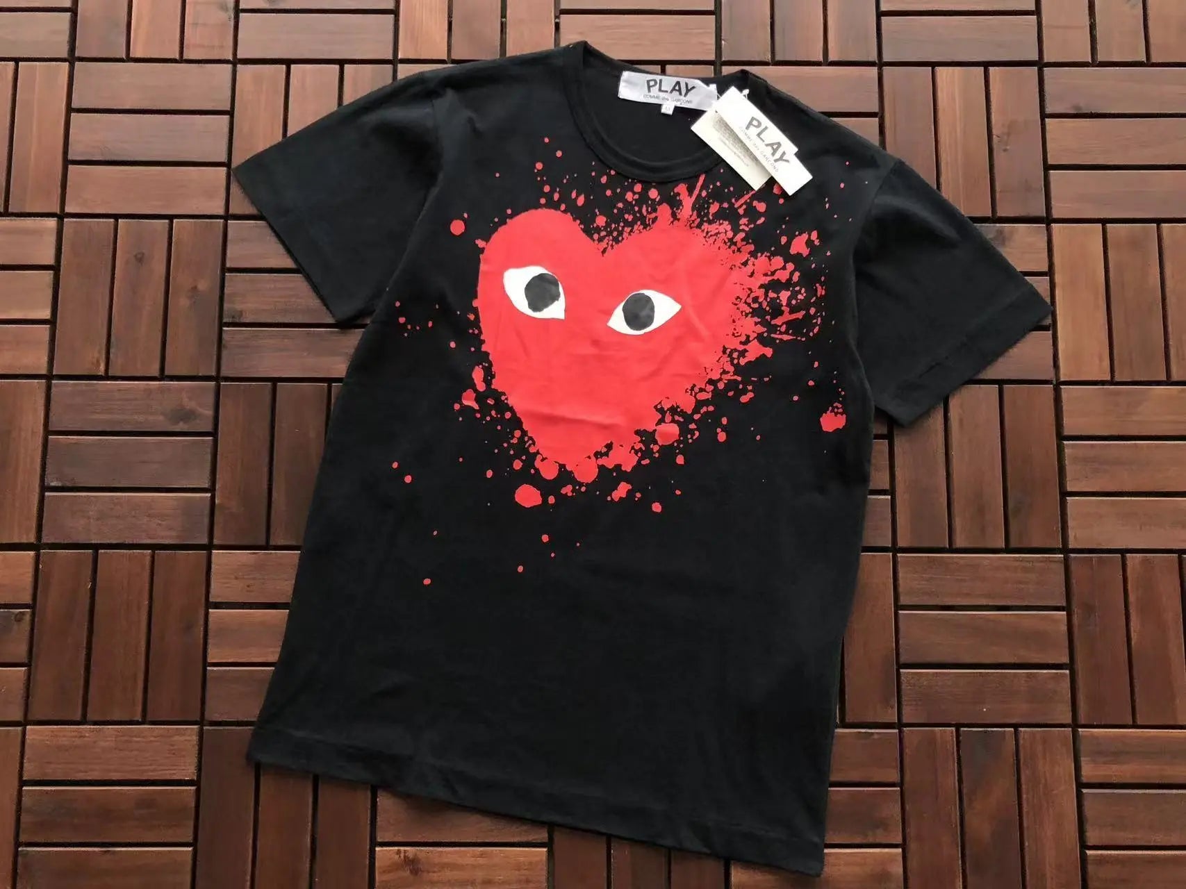CDG Heart Tee - SECOND SOURCE