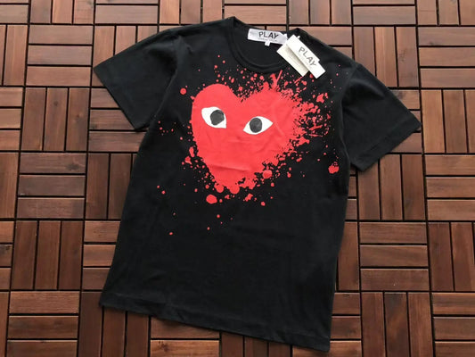 CDG Heart Tee - SECOND SOURCE