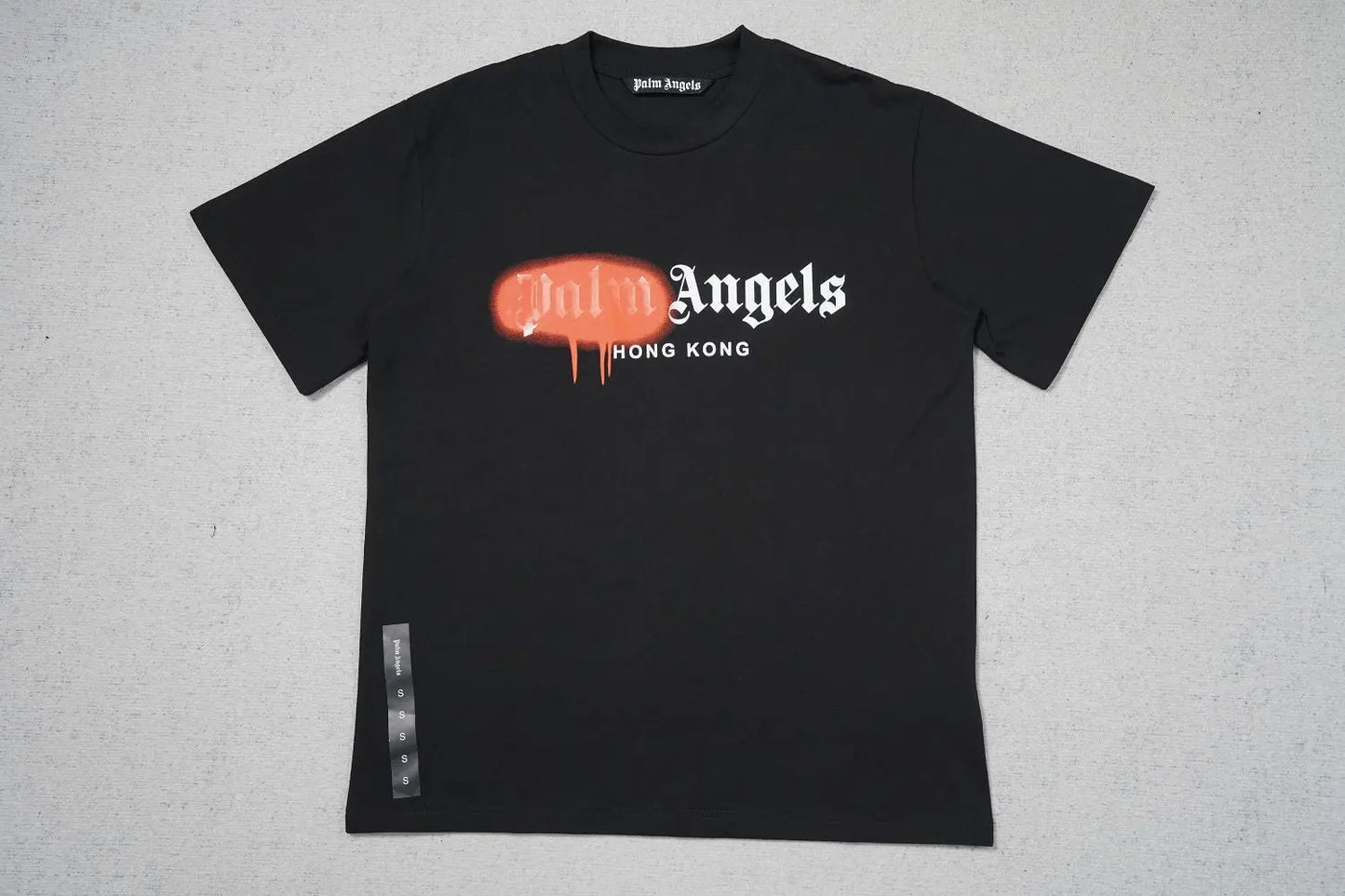 Palm Angles Spray Paint T-Shirt - SECOND SOURCE