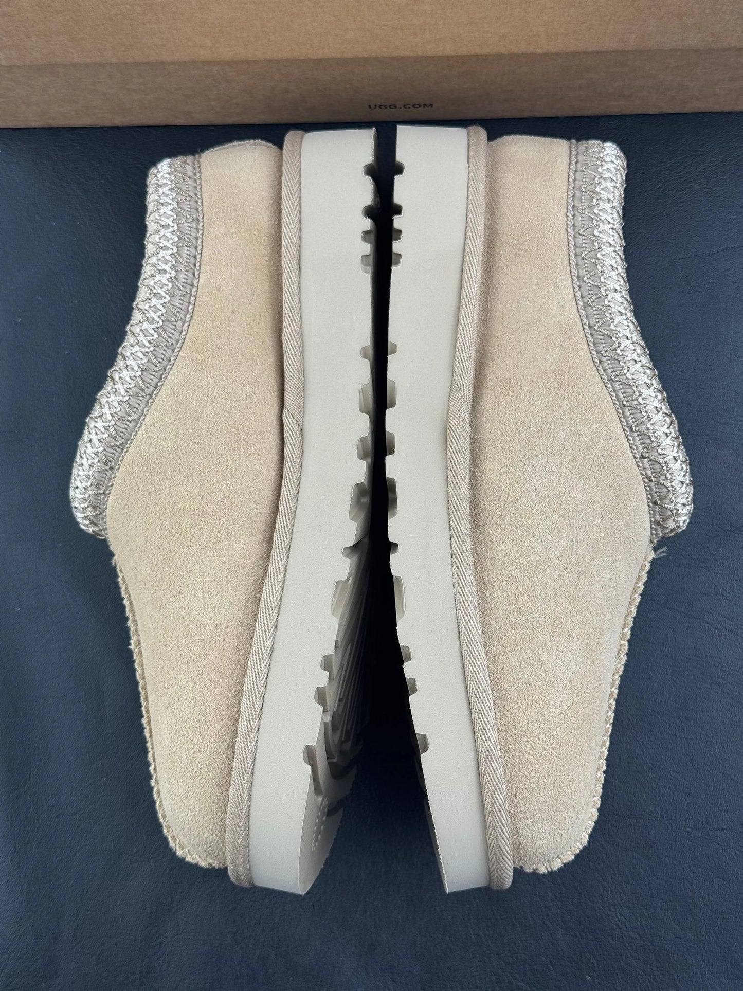 UGG Tasman Slippers Beige - SECOND SOURCE