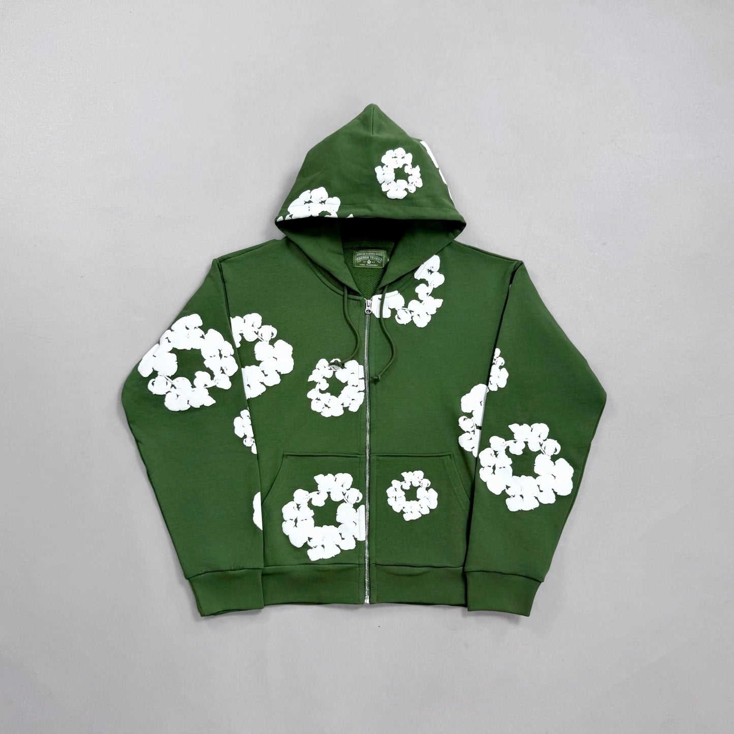 Denim Tears Hoodie Green - SECOND SOURCE