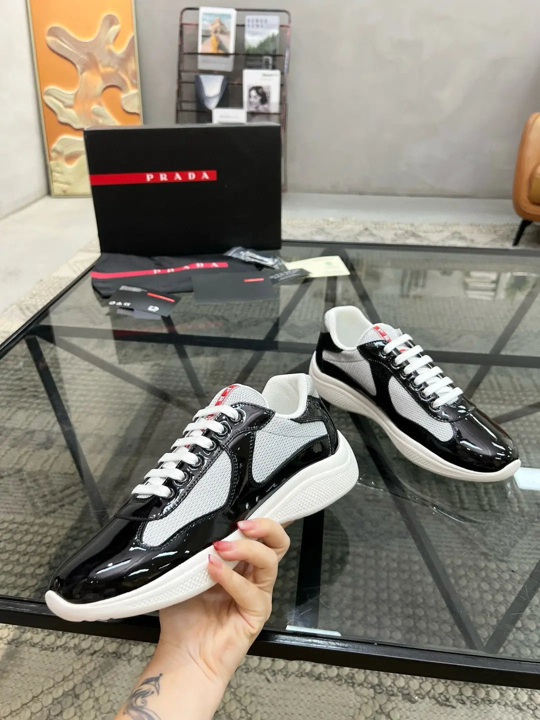 Prada America's Cup Sneakers SECOND SOURCE