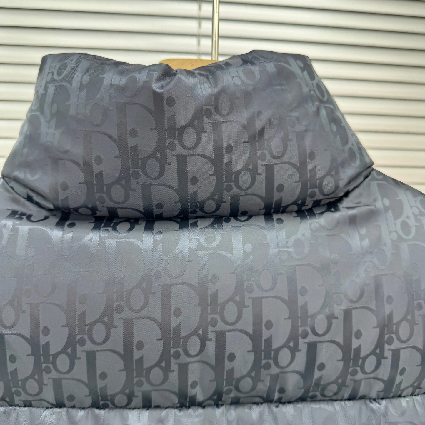 Dior Oblique Monogram Puffer In Navy SECOND SOURCE