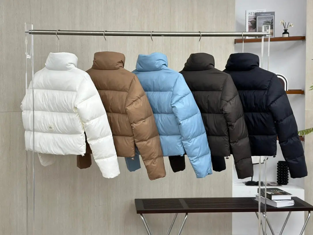 Alo Puffer Crop Jacket All Colourways - SECOND SOURCE