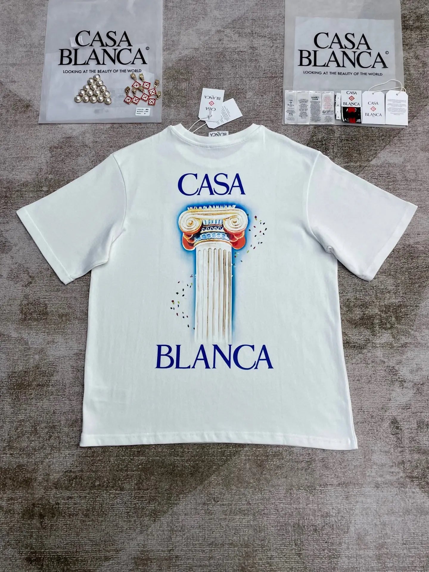 Casa Blanca La Colonne Tee - SECOND SOURCE