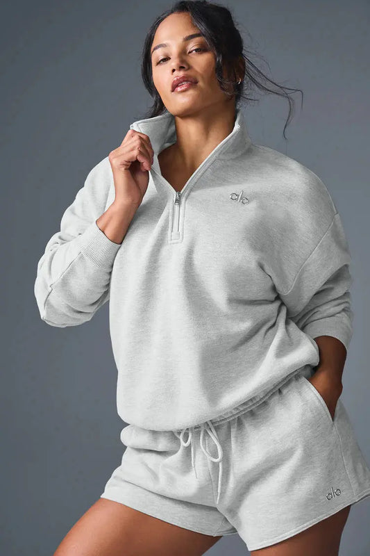 Alo Womens Quater Zip Set - SECOND SOURCE