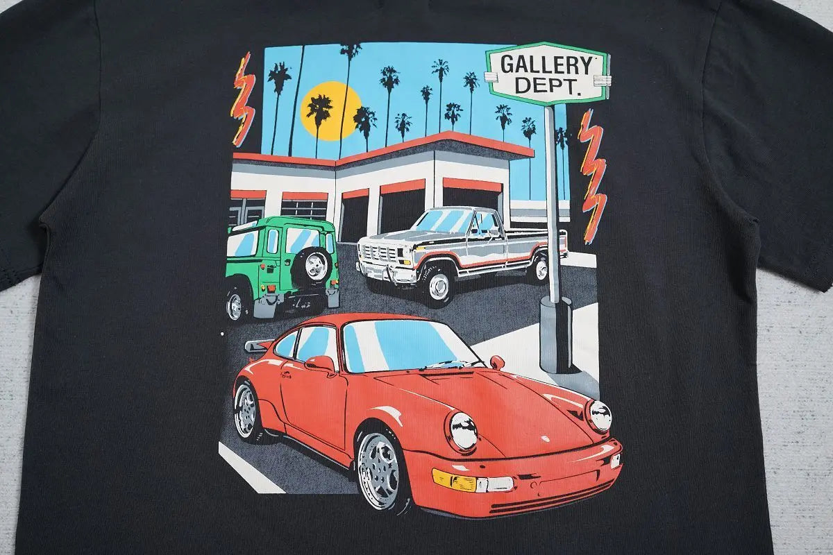 Gallery Dept Art Basel Miami T-Shirt Black - SECOND SOURCE