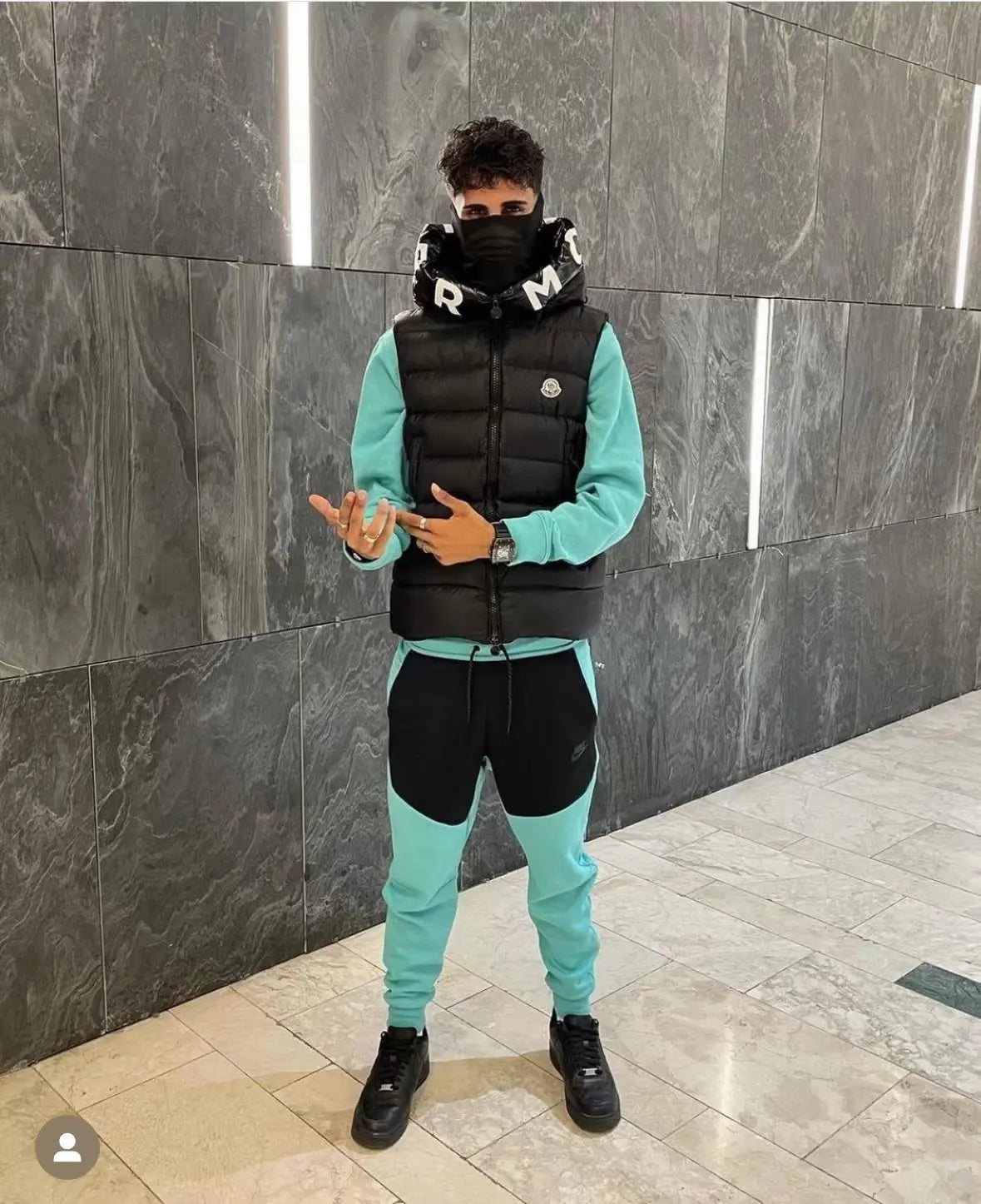 Nike Tech Fleece Tiffany Blue 2020 - SECOND SOURCE