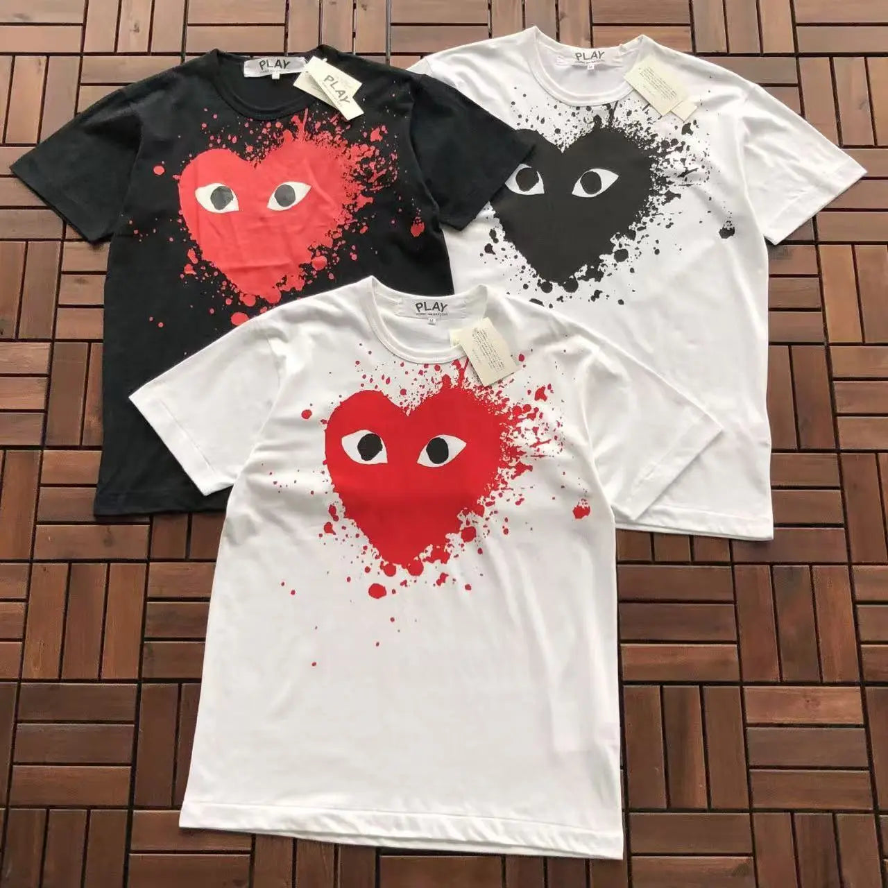 CDG Heart Tee - SECOND SOURCE