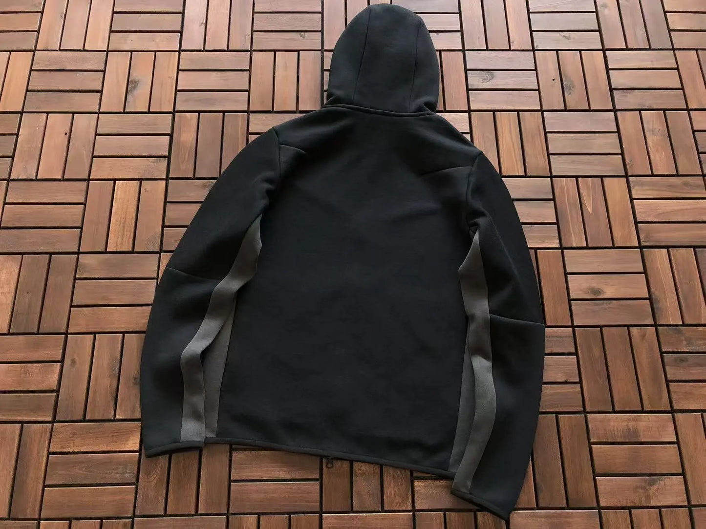 Nike Tech Fleece Dark Smoke Grey Orange - SECOND SOURCE
