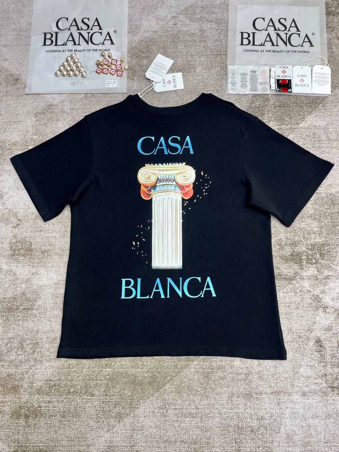 Casa Blanca La Colonne Tee - SECOND SOURCE