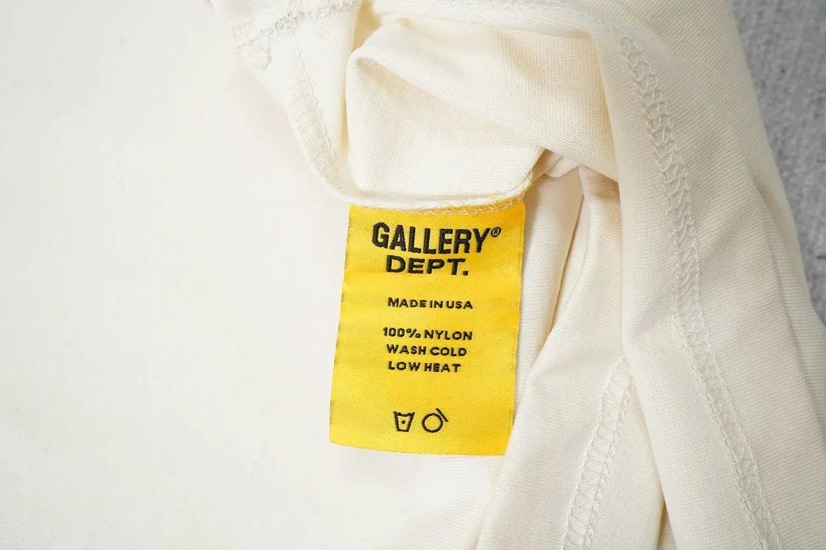 Gallery Dept Art Basel Miami T-Shirt Beige - SECOND SOURCE
