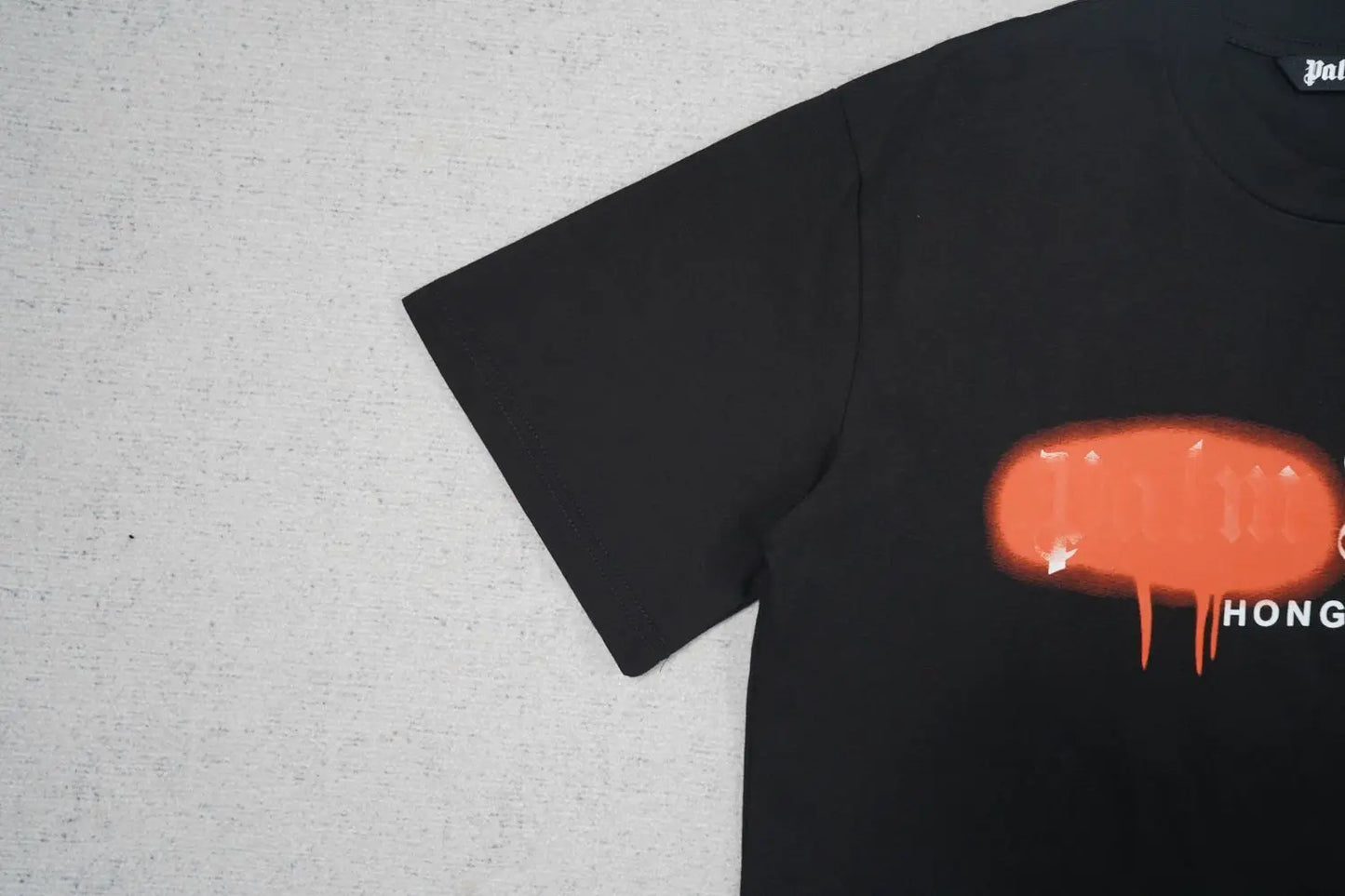 Palm Angles Spray Paint T-Shirt - SECOND SOURCE
