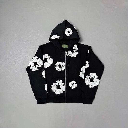 Denim Tears Hoodie Black - SECOND SOURCE
