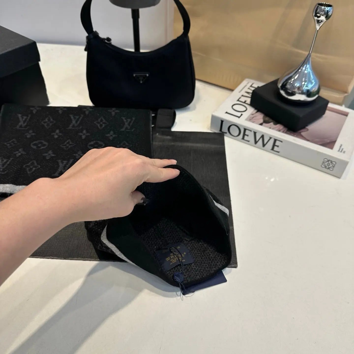 Louis Vuitton Scarf Set 4 - SECOND SOURCE