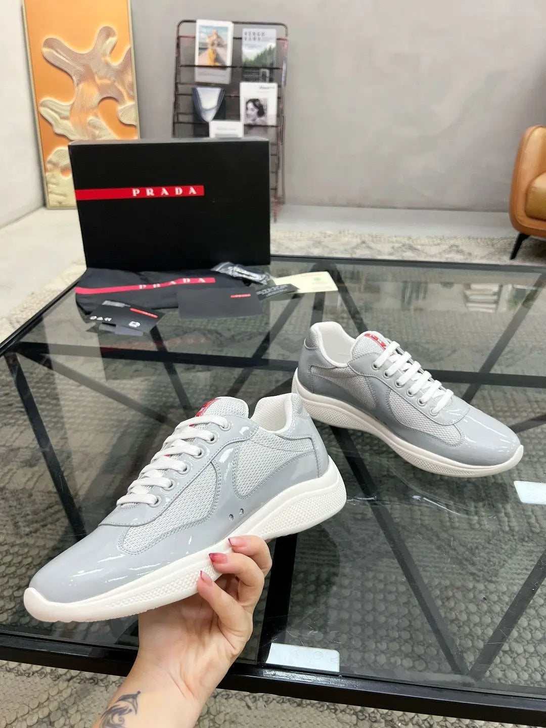 Prada America's Cup Sneakers SECOND SOURCE