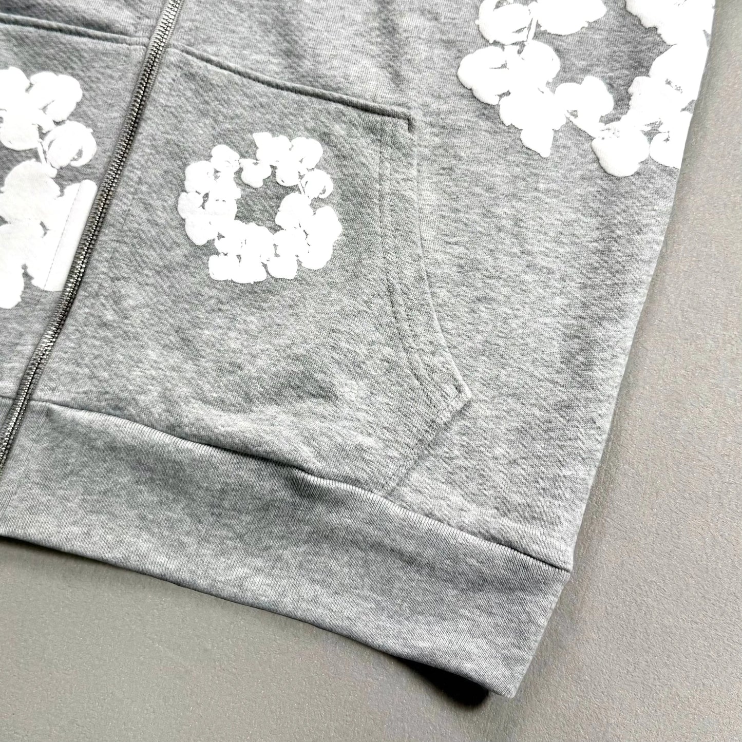 Denim Tears Hoodie Grey - SECOND SOURCE