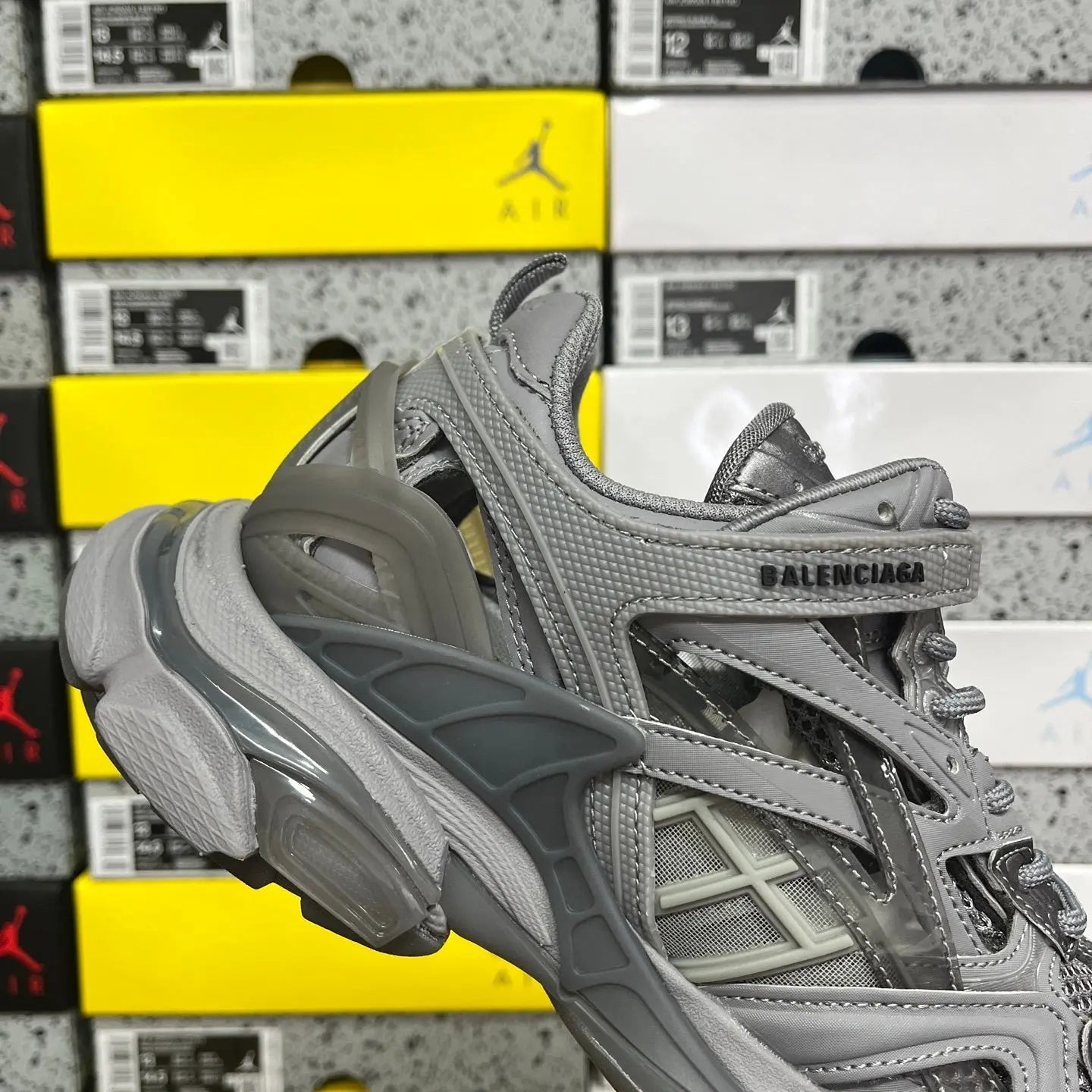 Blenciaga Tracks 2.0 Grey - SECOND SOURCE