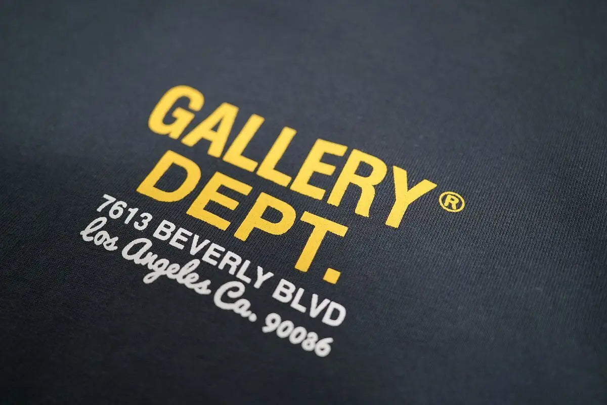 Gallery Dept Art Basel Miami T-Shirt Black - SECOND SOURCE