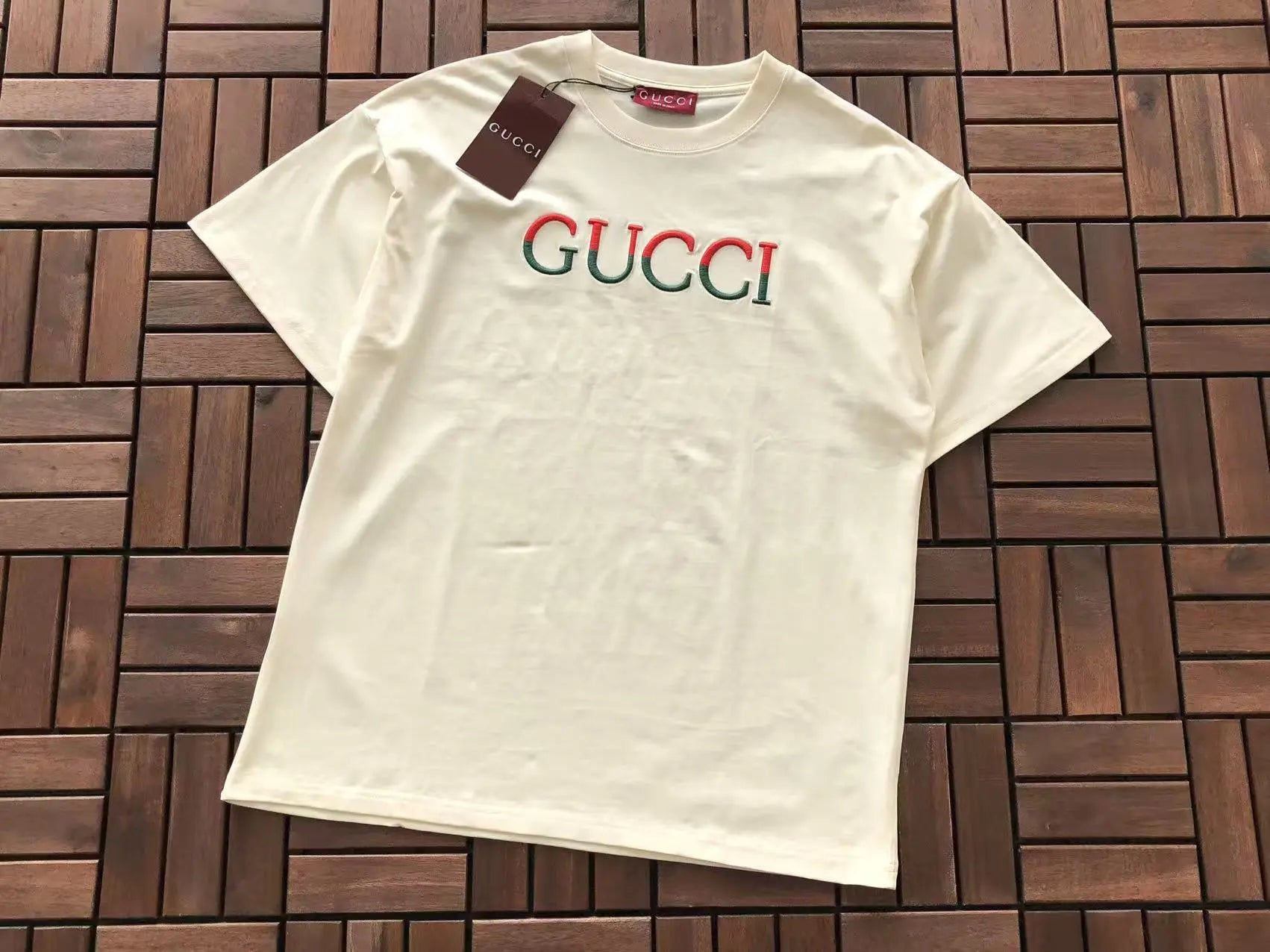 Gucci Embroidery T-Shirt - SECOND SOURCE