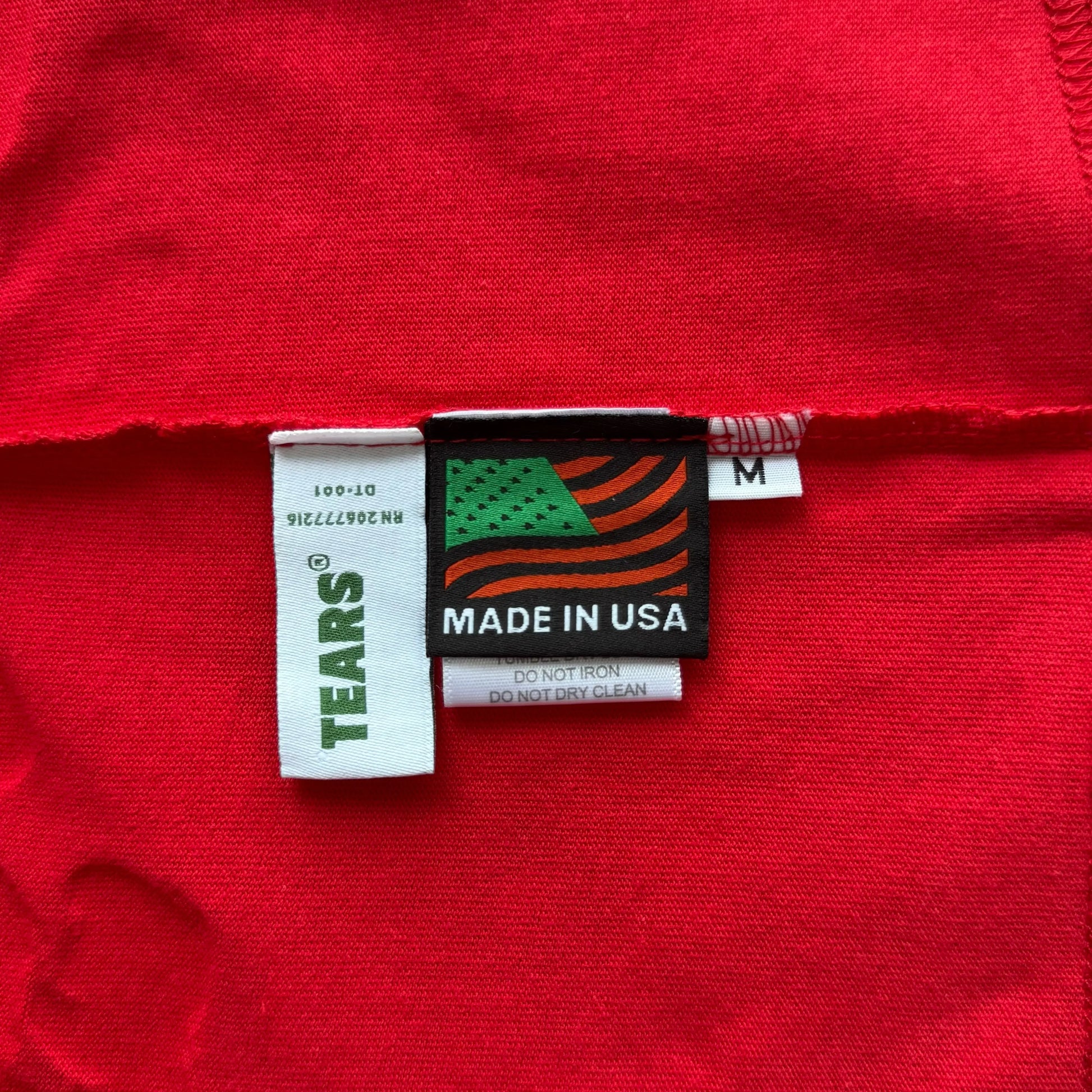 Denim Tears T-Shirt Red - SECOND SOURCE