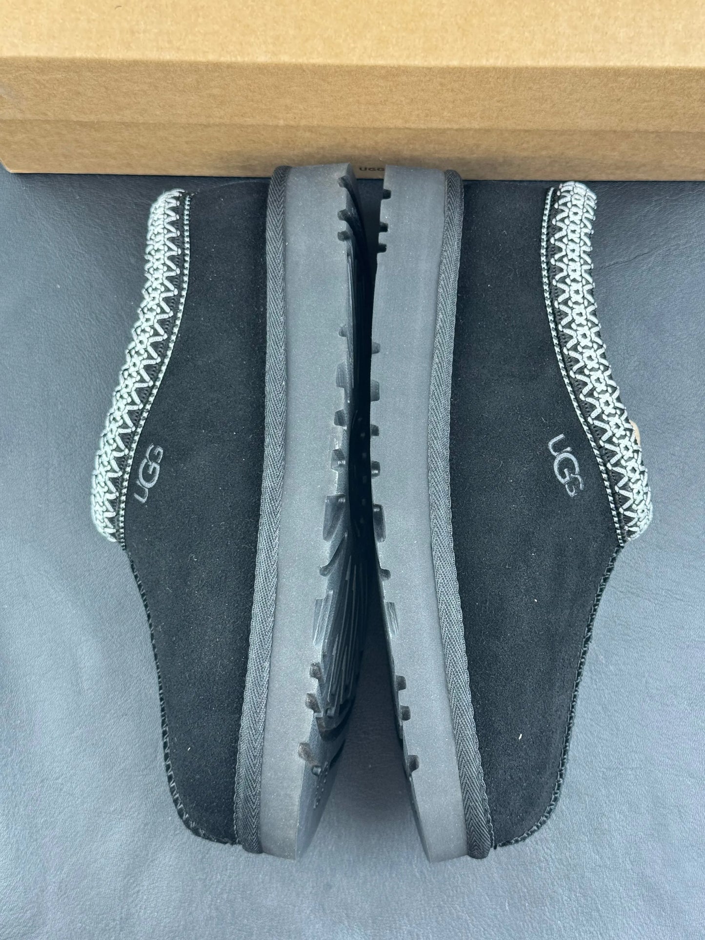UGG Tasman Slippers Black - SECOND SOURCE
