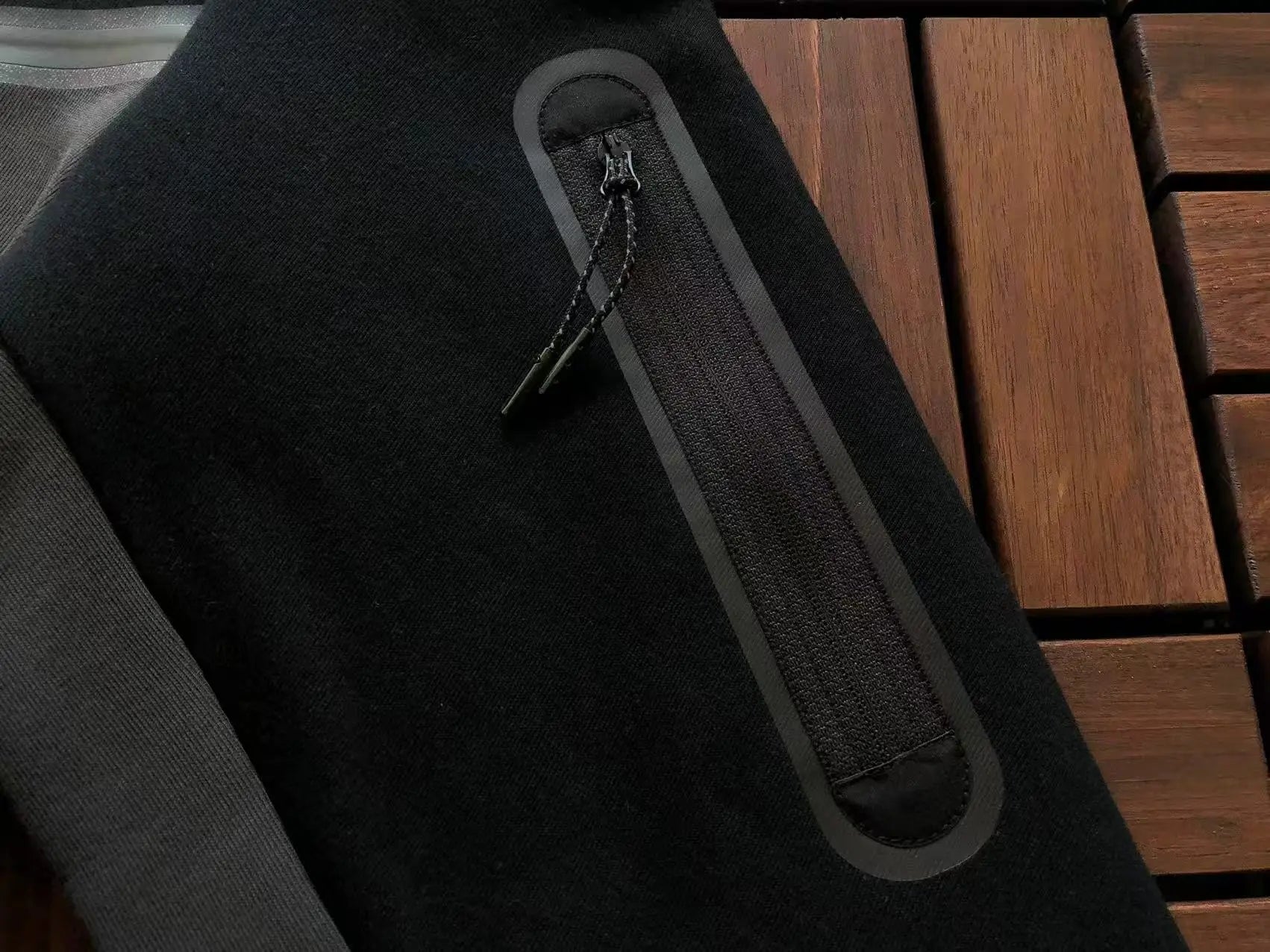 Nike Tech Fleece Dark Smoke Grey Orange - SECOND SOURCE