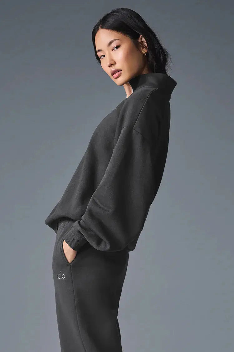 Alo Womens Quater Zip Set - SECOND SOURCE