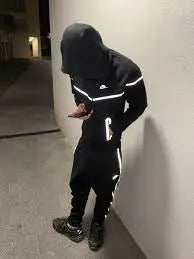 Nike Tech Fleece Reflective Black 2025 - SECOND SOURCE