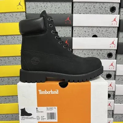 Timberland 6 Inch Premium Boots Black SECOND SOURCE
