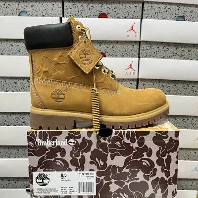 Timberland 6-Inch Premium Boots x BAPE SECOND SOURCE