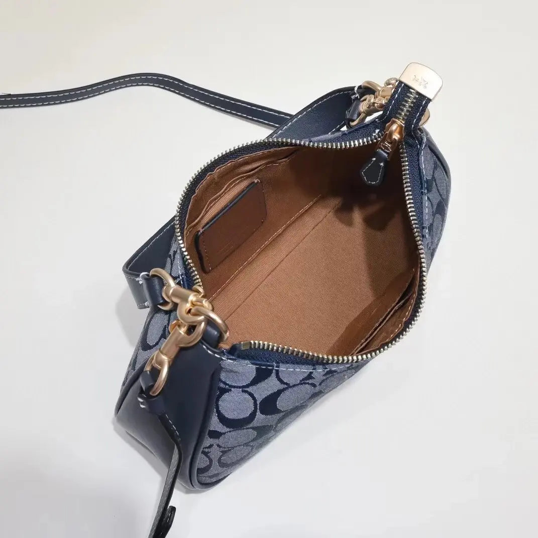 Coach Teri Shoulder Bag Cobalt - SECOND SOURCE