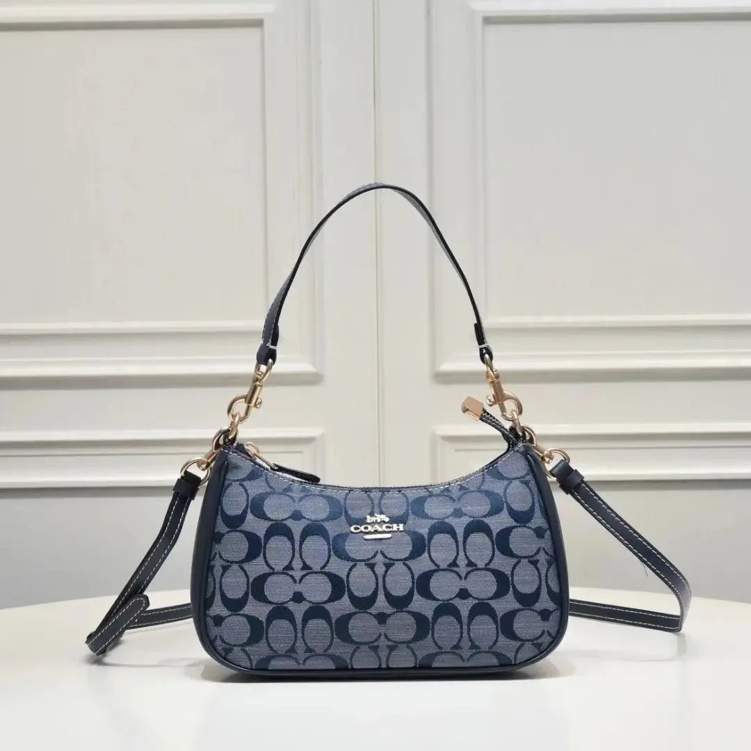 Coach Teri Shoulder Bag Cobalt - SECOND SOURCE